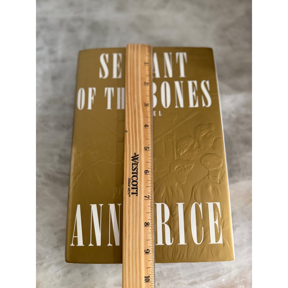 Anne Rice Servant of the Bones Hardcover Signed First Edition 1996 Novel - Picture 11 of 12